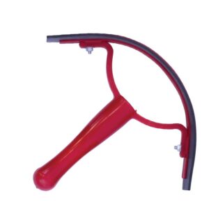 Plastic Sweat Scraper With Rubber Blade/ Raspador de sudor de plástico con hoja de goma